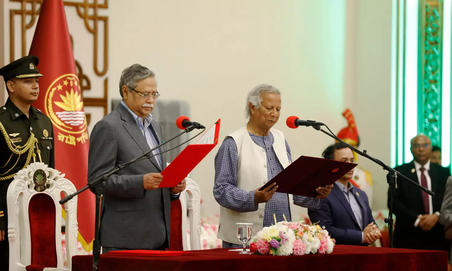 Yunus Sworn In as Head of Bangladeshs Interim Government Amid Political Upheaval