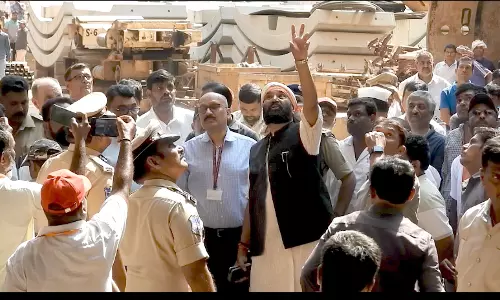 Disaster strikes SLBC tunnel, sudden flood causes roof collapse