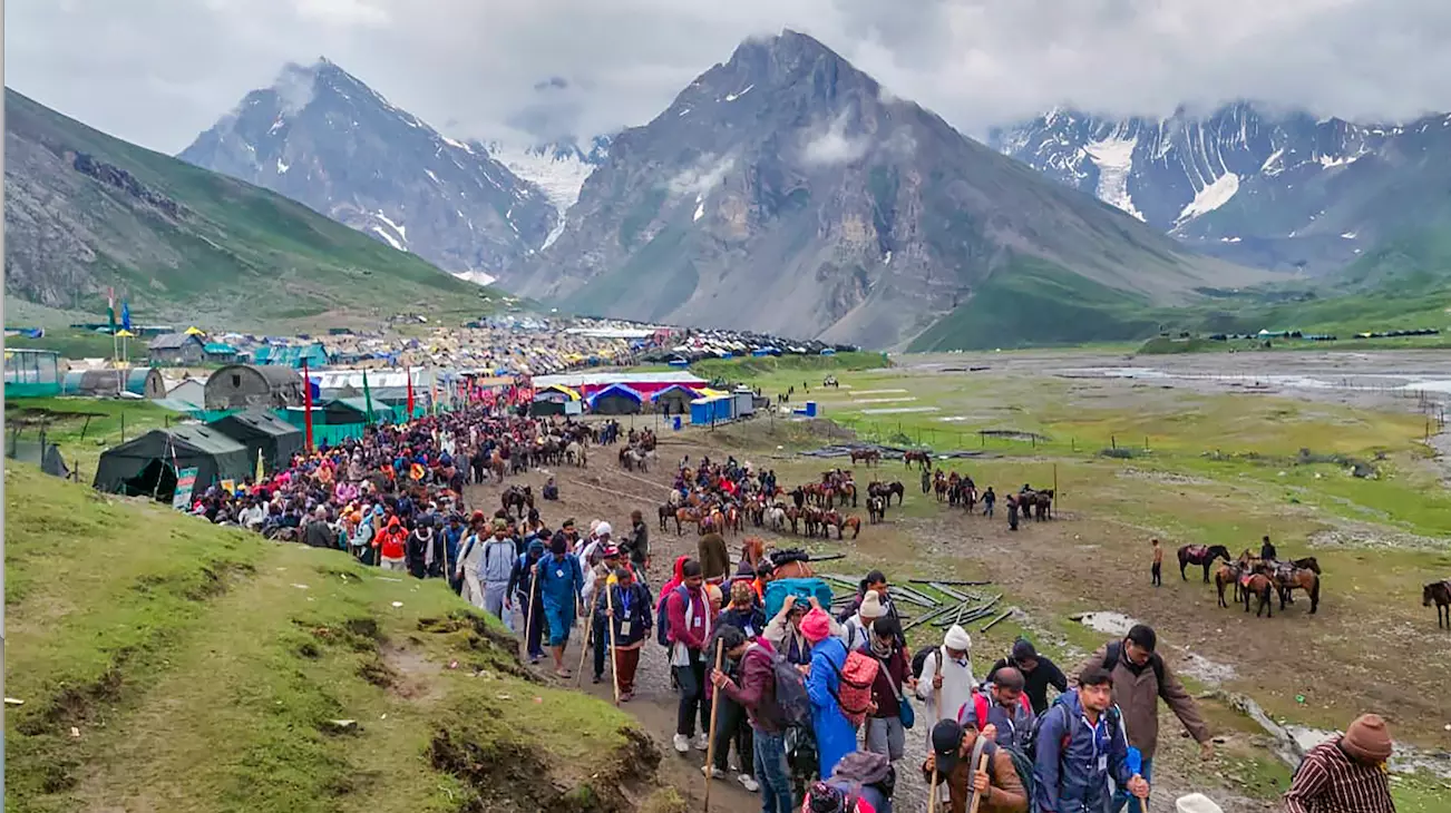 38-day Amarnath yatra to begin on July 3 38-day Amarnath yatra to begin on July 3