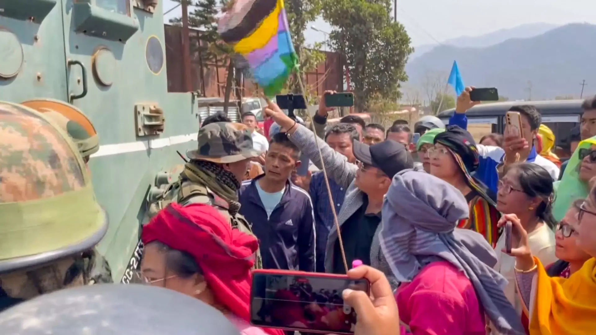 Manipur Protest : 1 Dead, 40 Injured