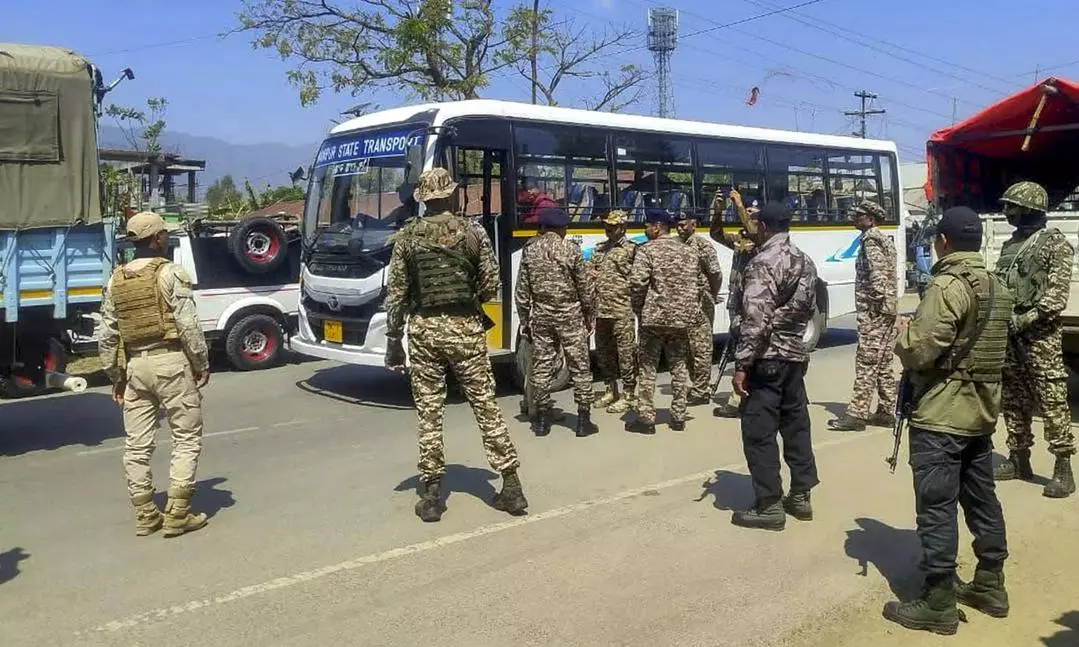 Manipur continues to be tense