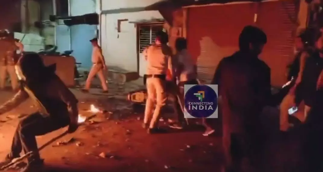 Clashes Erupt in MPs Mhow After Stones Pelted at Rally Celebrating CT Win Clashes Erupt in MPs Mhow After Stones Pelted at Rally Celebrating CT Win