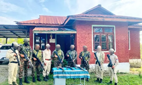 Security forces recover huge arms, ammo in Manipur Security forces recover huge arms, ammo in Manipur