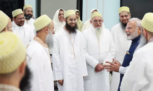 PM Meets Dawoodi Bohra Delegation