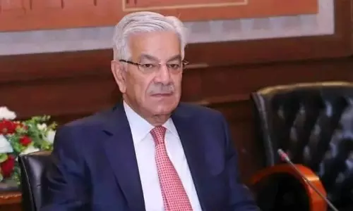 Pak Def Min Admits Aiding Ultras for West Pak Def Min Admits Aiding Ultras for West