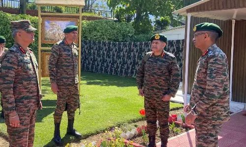 Army Chief Leads J&K Security Review Army Chief Leads J&K Security Review