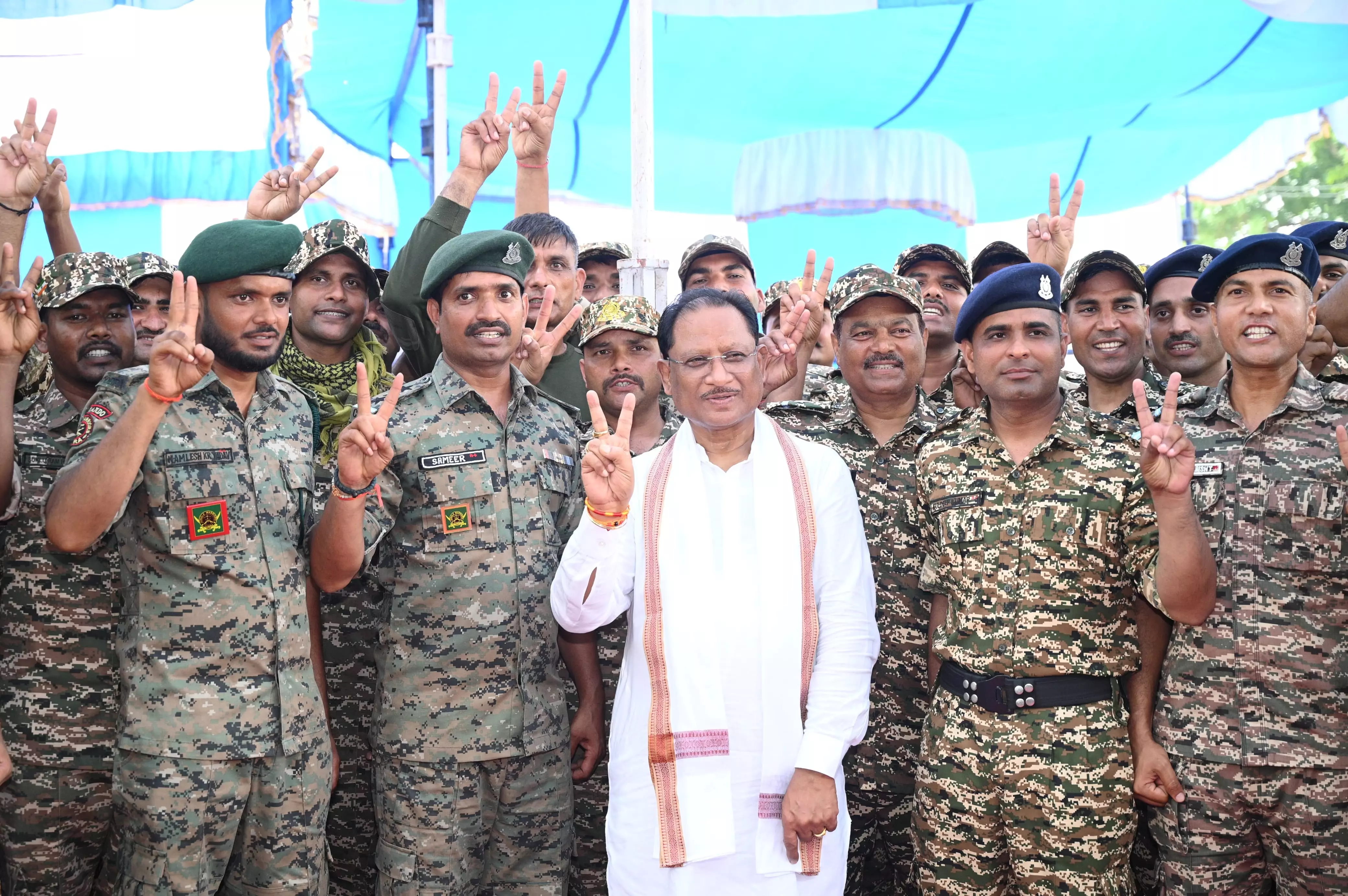 Chhattisgarh CM Reviews Security Situation In Bastar Post- Karregutta Op Chhattisgarh CM Reviews Security Situation In Bastar Post- Karregutta Op