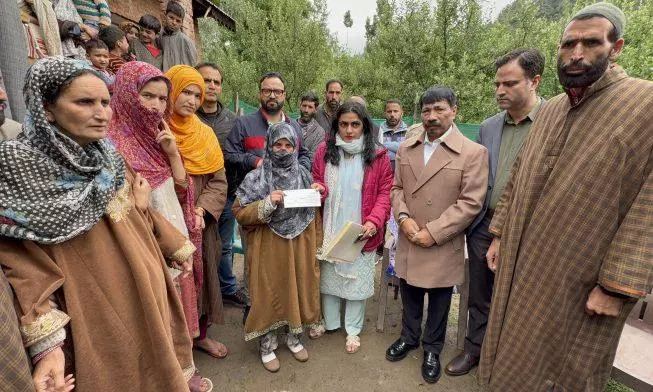 Assam Minister Atul Bora Meets Slain Kashmiri Pony-Handler’s Family