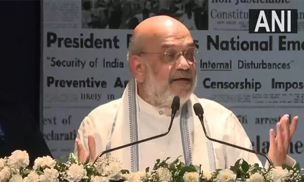 Amit Shah Slams Congress Allies on Emergency Eve