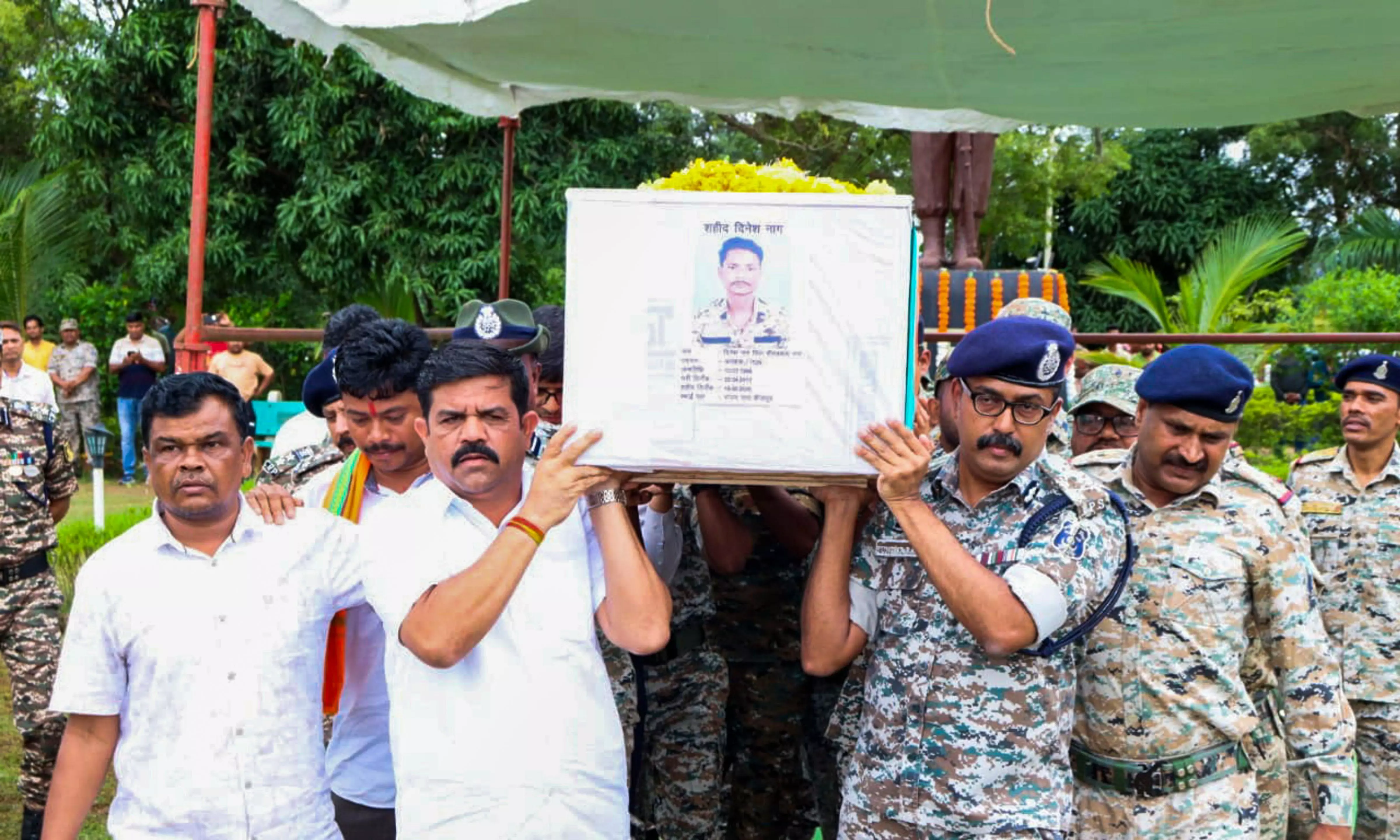 C’garh: DRG Jawan Killed, 3 Others Injured in Maoist IED Blast