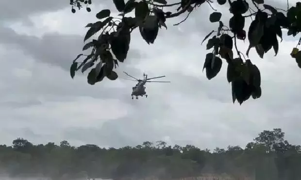 Odisha Man Stranded in Raging River for 24 Hours, Rescued by Chopper
