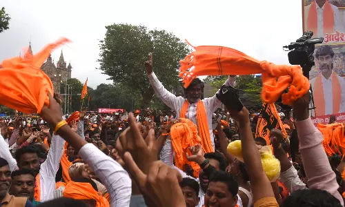 Maratha Quota: Massive Celebration Erupts in Manoj Jaranges Antarwali Sarati Village Maratha Quota: Massive Celebration Erupts in Manoj Jaranges Antarwali Sarati Village