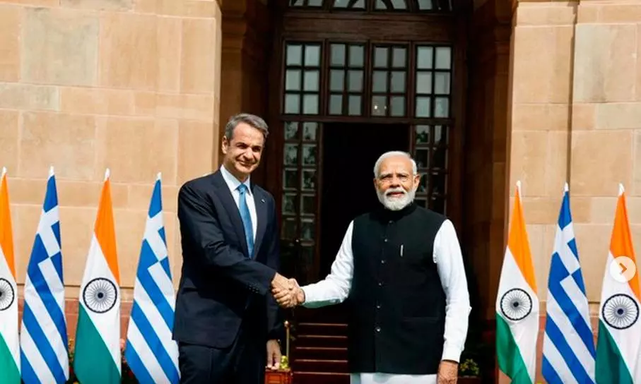 PM Modi, Greek PM Reaffirm Strategic Ties