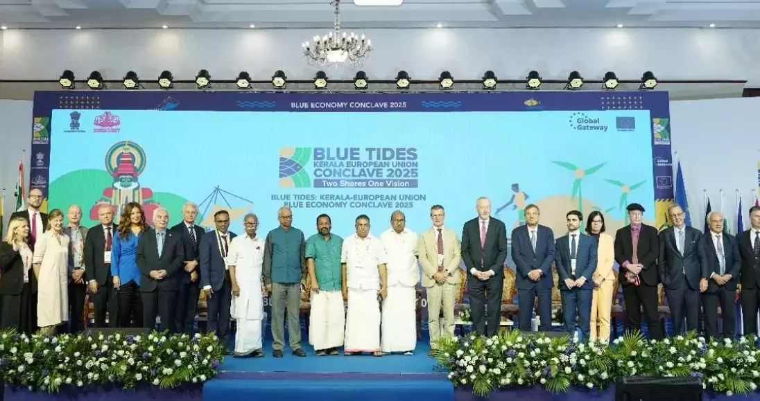 EU, Kerala Hold First Blue Economy Conclave to Boost Ocean Partnerships EU, Kerala Hold First Blue Economy Conclave to Boost Ocean Partnerships