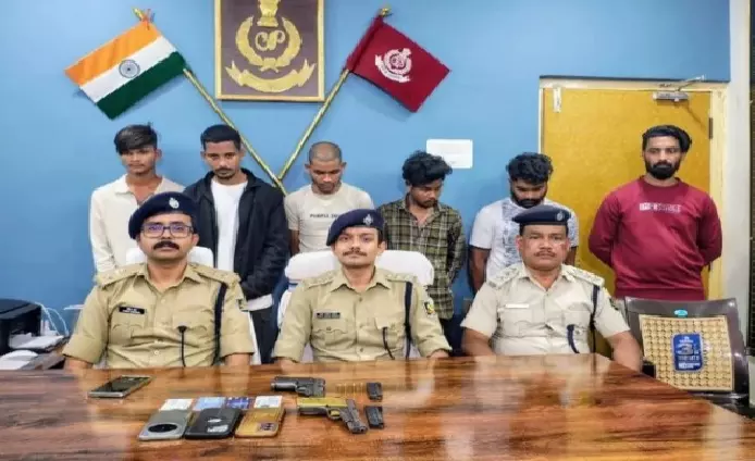 Odisha Police Bust Interstate Drug Racket; 5 Held with 350 kg Ganja, 2 Pistols