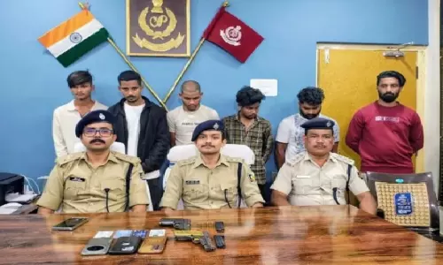 Odisha Police Bust Interstate Drug Racket; 5 Held with 350 kg Ganja, 2 Pistols
