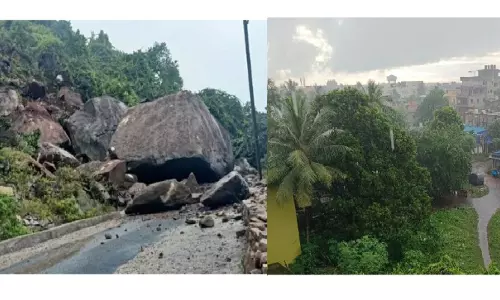 Cyclone ‘Montha’ Batters Southern Odisha: Landslides Snap Key Routes Cyclone ‘Montha’ Batters Southern Odisha: Landslides Snap Key Routes