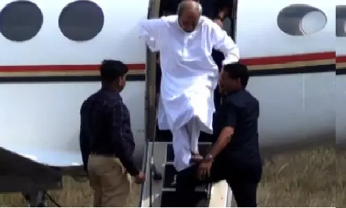 Naveen Patnaik’s Aircraft Checked by Flying Squad in Nuapada amid Bypoll Vigil