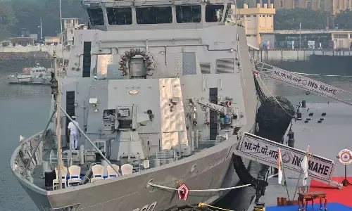 Indian Navy Commissions 1st Indigenous Anti-Submarine Craft, INS Mahe Indian Navy Commissions 1st Indigenous Anti-Submarine Craft, INS Mahe