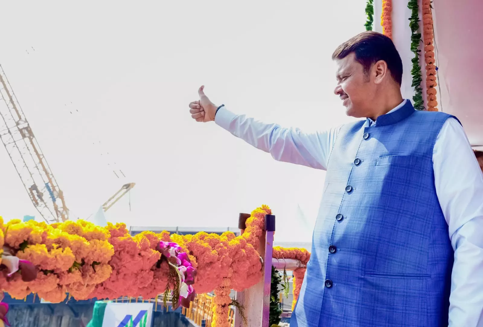 Fadnavis launches 9.96-km Mumbai tunnel work